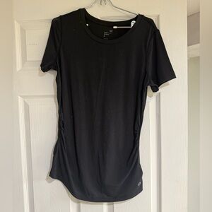 GAP Women's Black Short Sleeve Maternity Tee